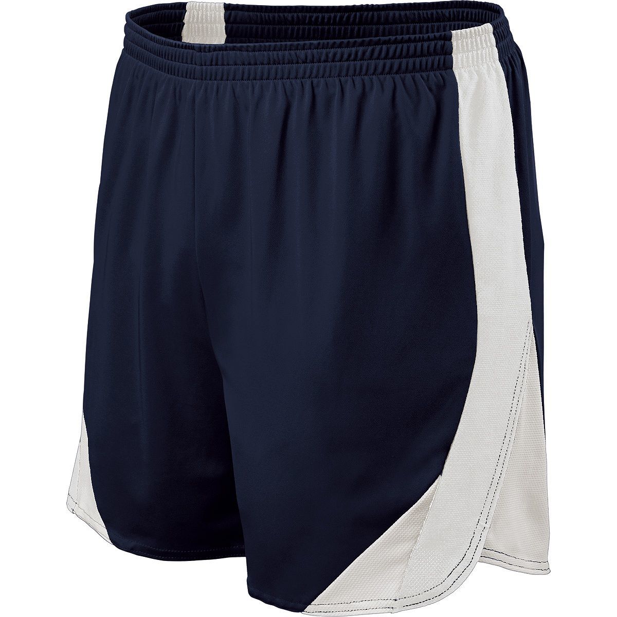 Holloway Approach Shorts in True Navy/White/White  -Part of the Adult, Adult-Shorts, Track-Field, Holloway product lines at KanaleyCreations.com
