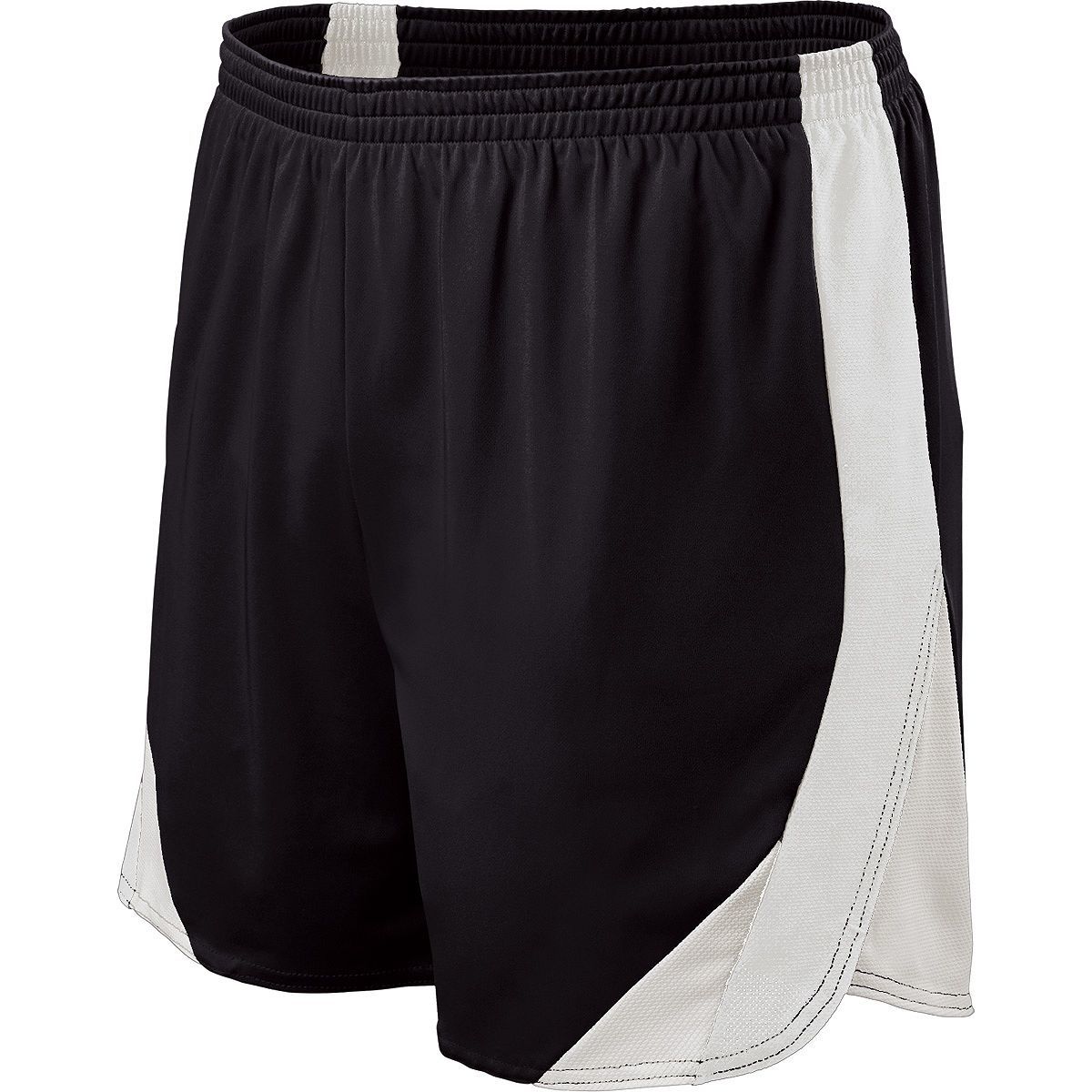 Holloway Approach Shorts in Black/White/White  -Part of the Adult, Adult-Shorts, Track-Field, Holloway product lines at KanaleyCreations.com