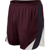 Holloway Approach Shorts in Dark Maroon/Black/White  -Part of the Adult, Adult-Shorts, Track-Field, Holloway product lines at KanaleyCreations.com