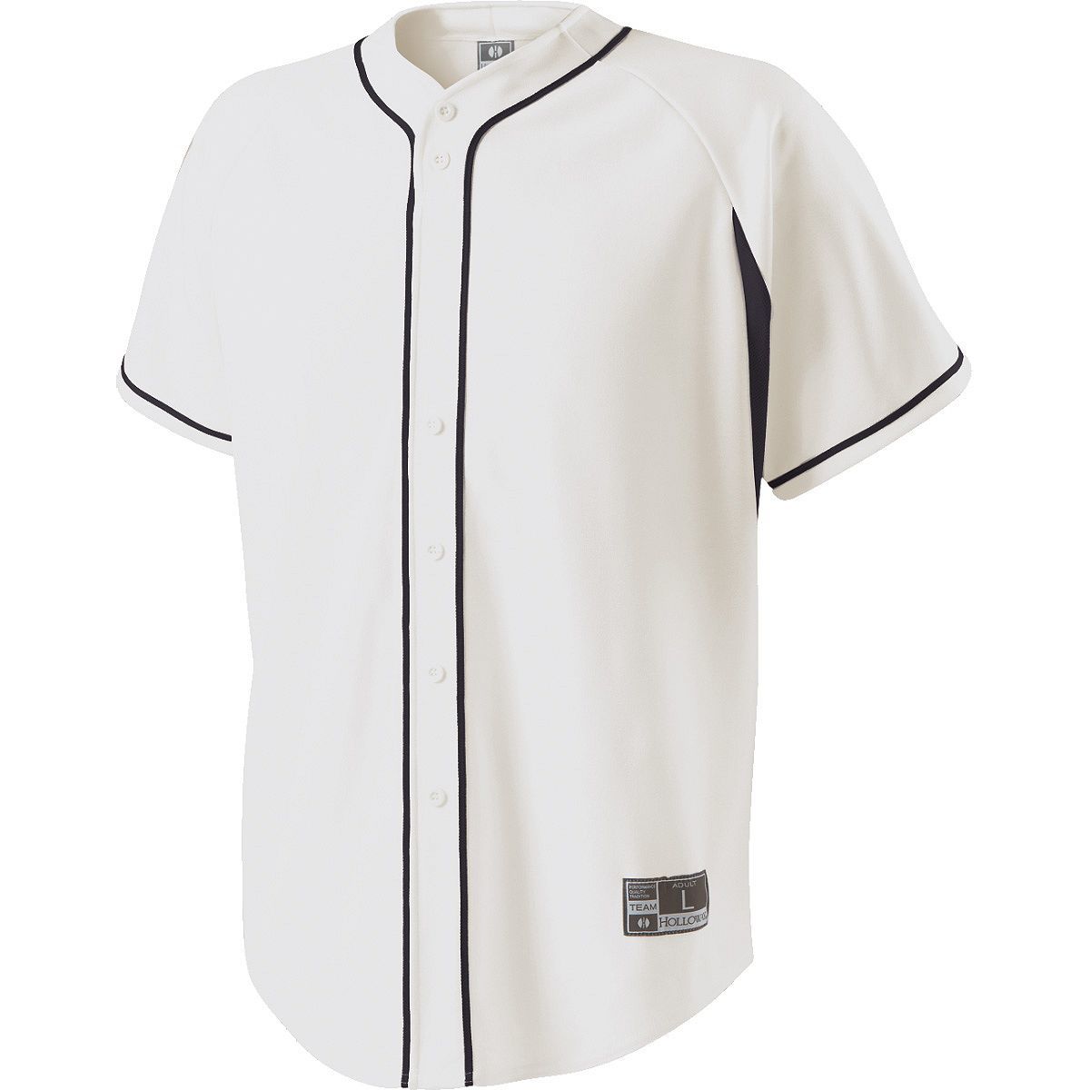 Holloway Youth Ignite Jersey in White/Black  -Part of the Youth, Youth-Jersey, Baseball, Holloway, Shirts, All-Sports, All-Sports-1 product lines at KanaleyCreations.com