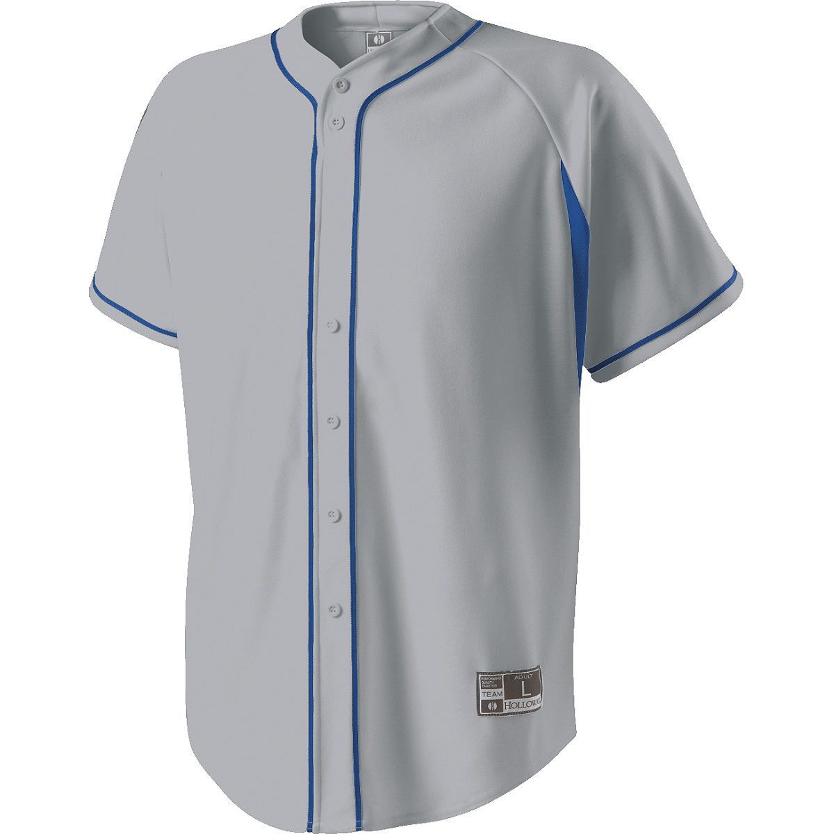 Holloway Youth Ignite Jersey in Blue Grey/Royal  -Part of the Youth, Youth-Jersey, Baseball, Holloway, Shirts, All-Sports, All-Sports-1 product lines at KanaleyCreations.com