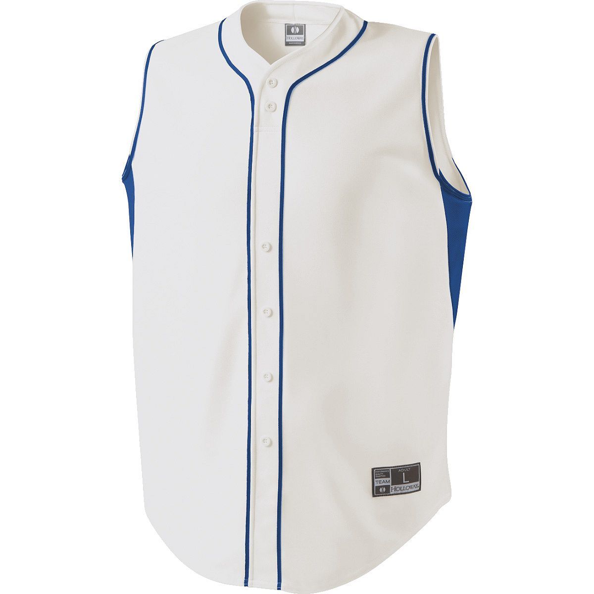 Holloway Youth Fierce Jersey in White/Royal  -Part of the Youth, Youth-Jersey, Baseball, Holloway, Shirts, All-Sports, All-Sports-1 product lines at KanaleyCreations.com