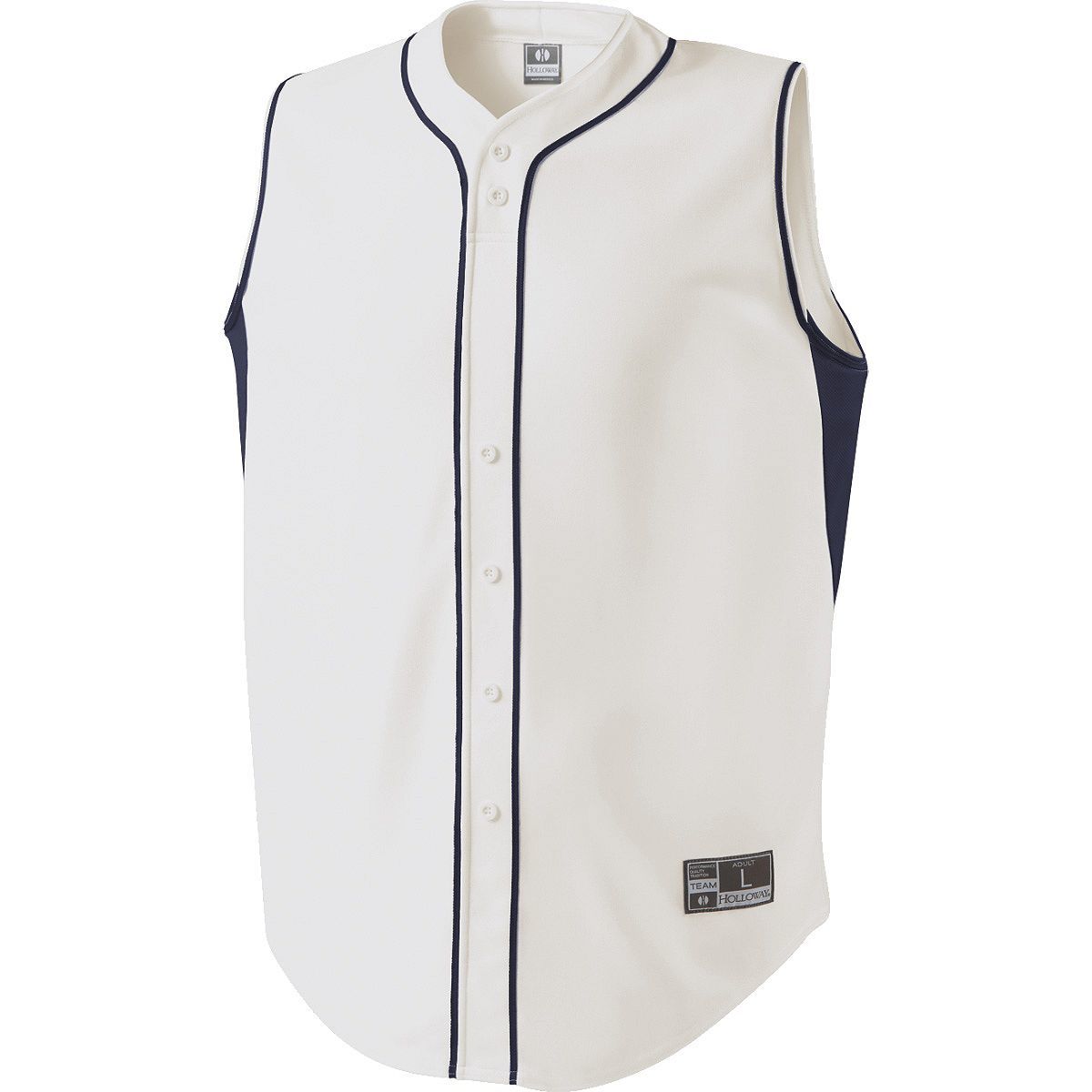 Holloway Youth Fierce Jersey in White/Navy  -Part of the Youth, Youth-Jersey, Baseball, Holloway, Shirts, All-Sports, All-Sports-1 product lines at KanaleyCreations.com