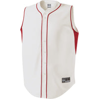 Holloway Youth Fierce Jersey in White/Scarlet  -Part of the Youth, Youth-Jersey, Baseball, Holloway, Shirts, All-Sports, All-Sports-1 product lines at KanaleyCreations.com