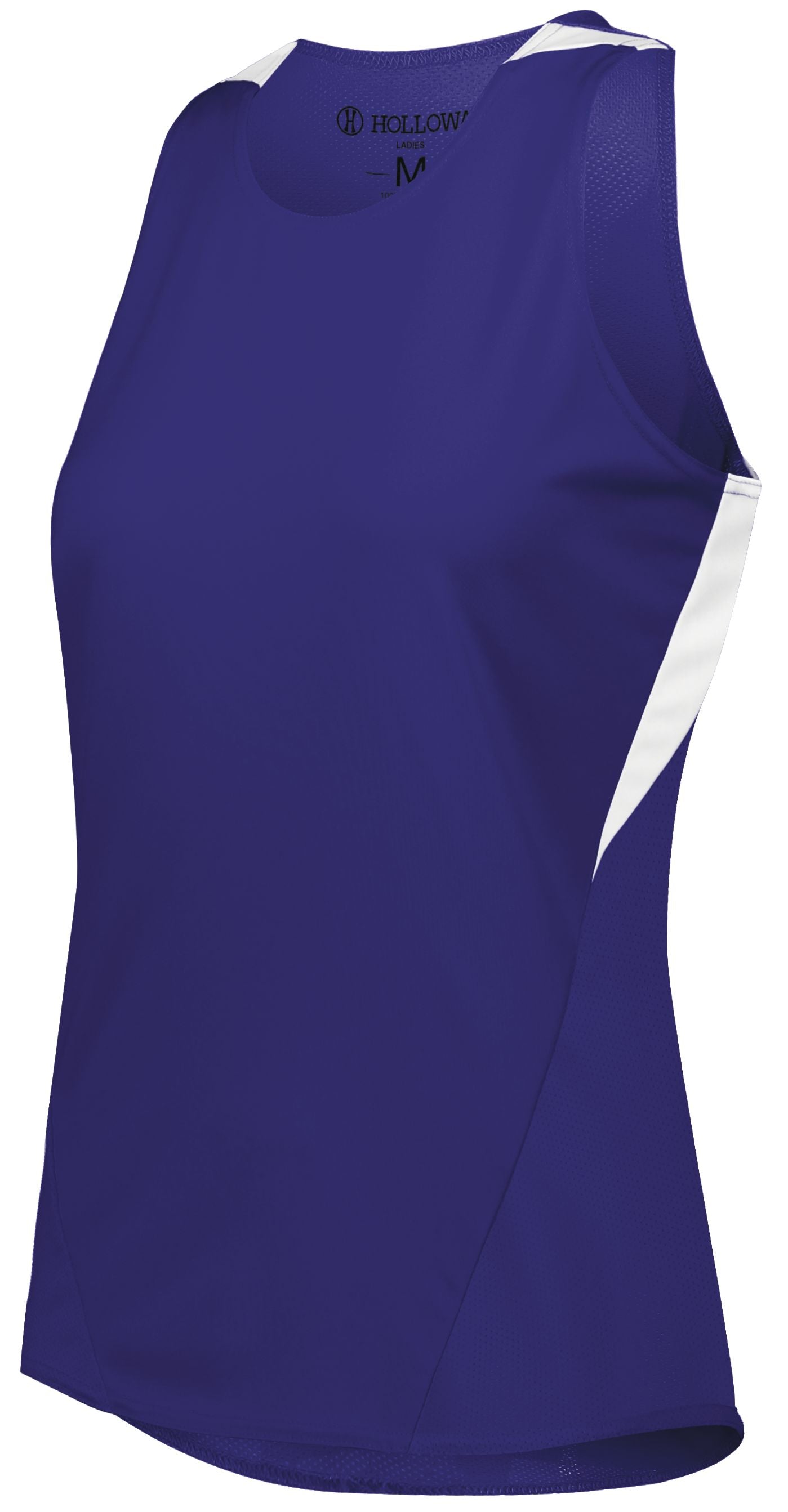 Holloway Ladies Pr Max Track Jersey in Purple/White  -Part of the Ladies, Ladies-Jersey, Track-Field, Holloway, Shirts product lines at KanaleyCreations.com