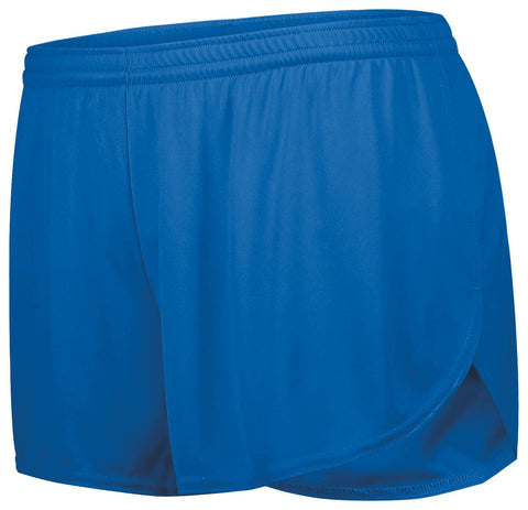 Holloway Ladies Pr Max Track Shorts in Royal  -Part of the Ladies, Ladies-Shorts, Track-Field, Holloway product lines at KanaleyCreations.com