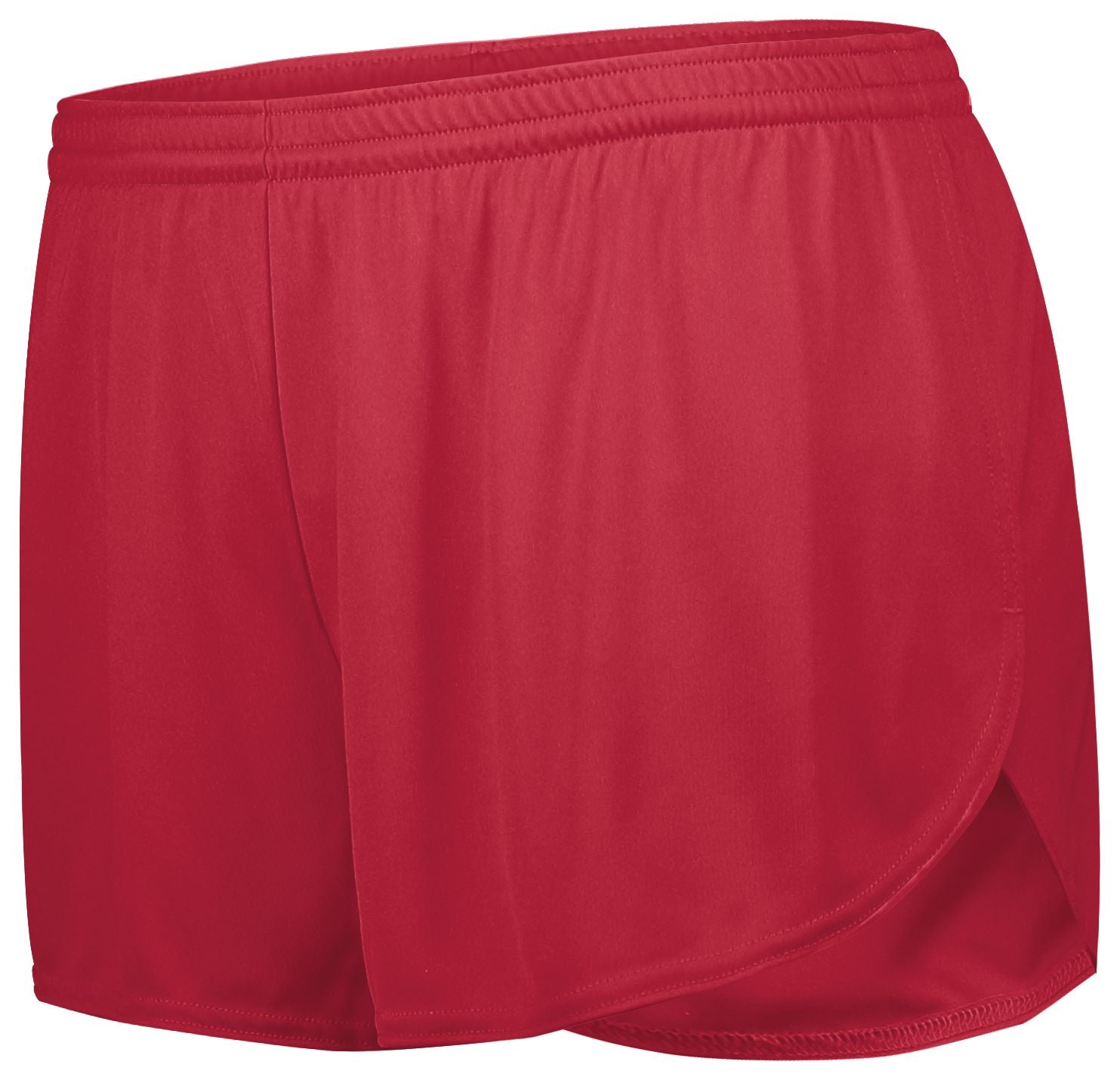 Holloway Ladies Pr Max Track Shorts in Scarlet  -Part of the Ladies, Ladies-Shorts, Track-Field, Holloway product lines at KanaleyCreations.com