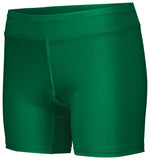 Holloway Ladies Pr Max Compression Shorts in Kelly  -Part of the Ladies, Ladies-Shorts, Track-Field, Holloway product lines at KanaleyCreations.com