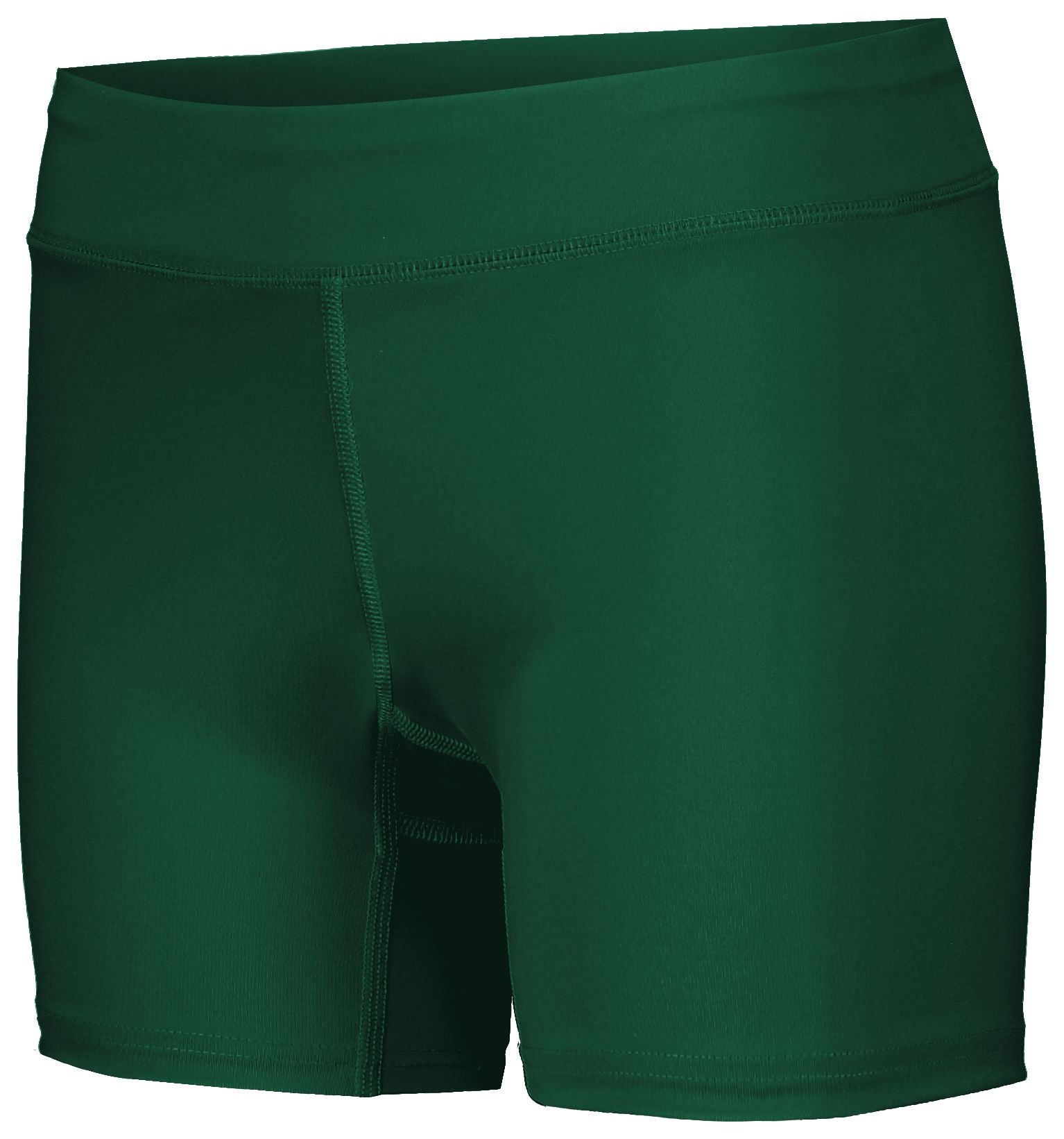 Holloway Ladies Pr Max Compression Shorts in Dark Green  -Part of the Ladies, Ladies-Shorts, Track-Field, Holloway product lines at KanaleyCreations.com