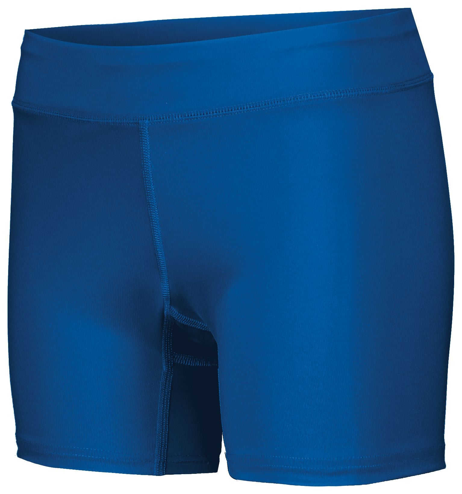 Holloway Ladies Pr Max Compression Shorts in Royal  -Part of the Ladies, Ladies-Shorts, Track-Field, Holloway product lines at KanaleyCreations.com