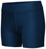 Holloway Ladies Pr Max Compression Shorts in Navy  -Part of the Ladies, Ladies-Shorts, Track-Field, Holloway product lines at KanaleyCreations.com