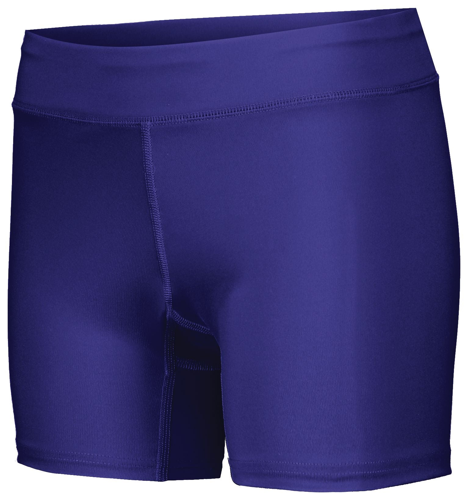Holloway Ladies Pr Max Compression Shorts in Purple (Hlw)  -Part of the Ladies, Ladies-Shorts, Track-Field, Holloway product lines at KanaleyCreations.com