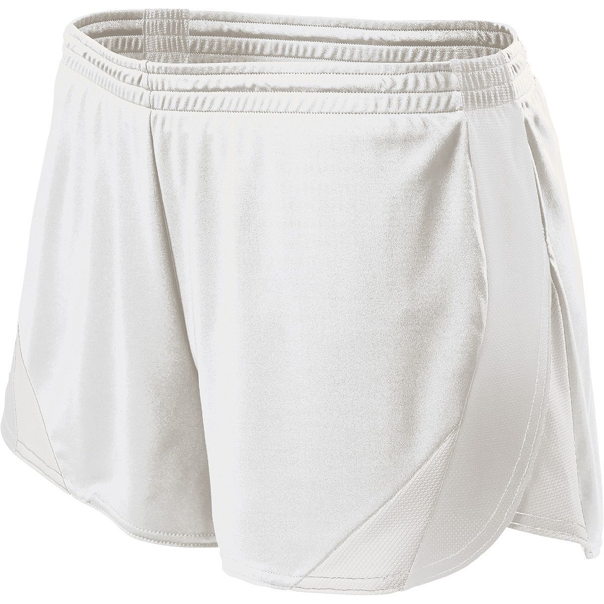 Holloway Ladies Approach Shorts in White/White/White  -Part of the Ladies, Ladies-Shorts, Track-Field, Holloway product lines at KanaleyCreations.com