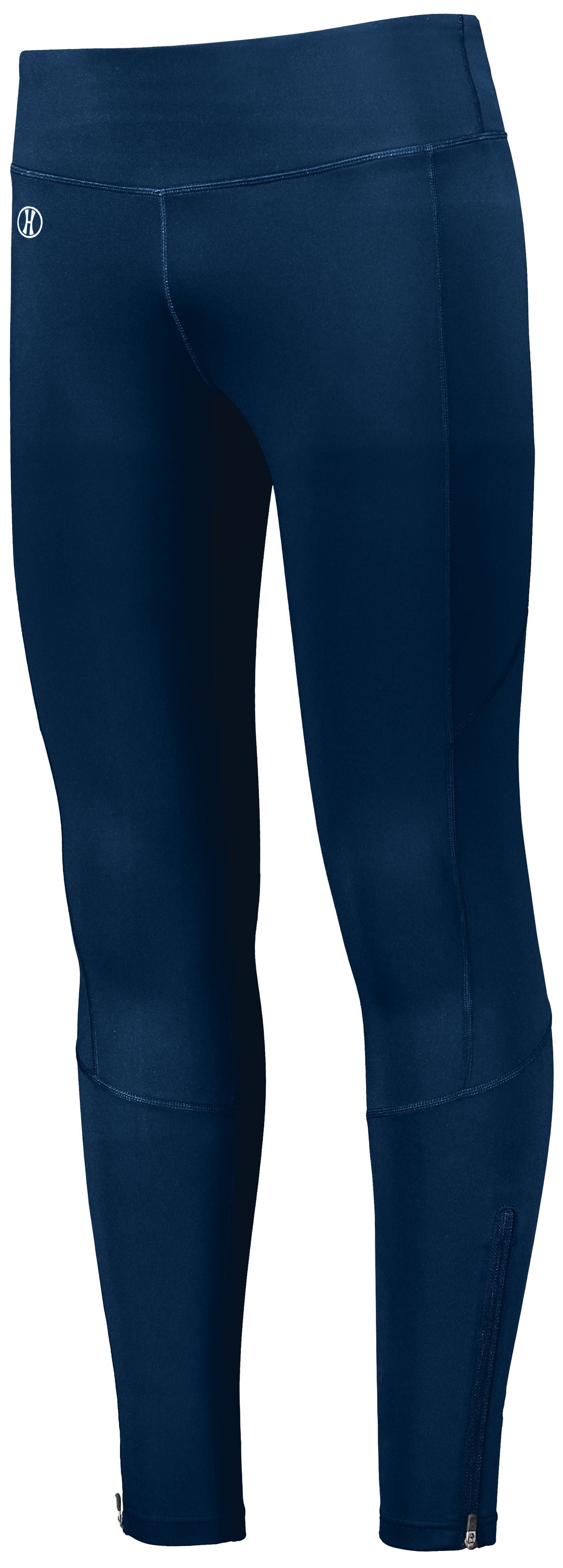 Holloway Ladies High Rise Tech Tight in Navy  -Part of the Ladies, Holloway product lines at KanaleyCreations.com
