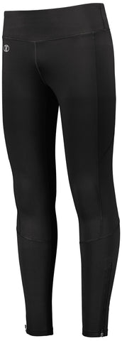 Holloway Ladies High Rise Tech Tight in Black  -Part of the Ladies, Holloway product lines at KanaleyCreations.com