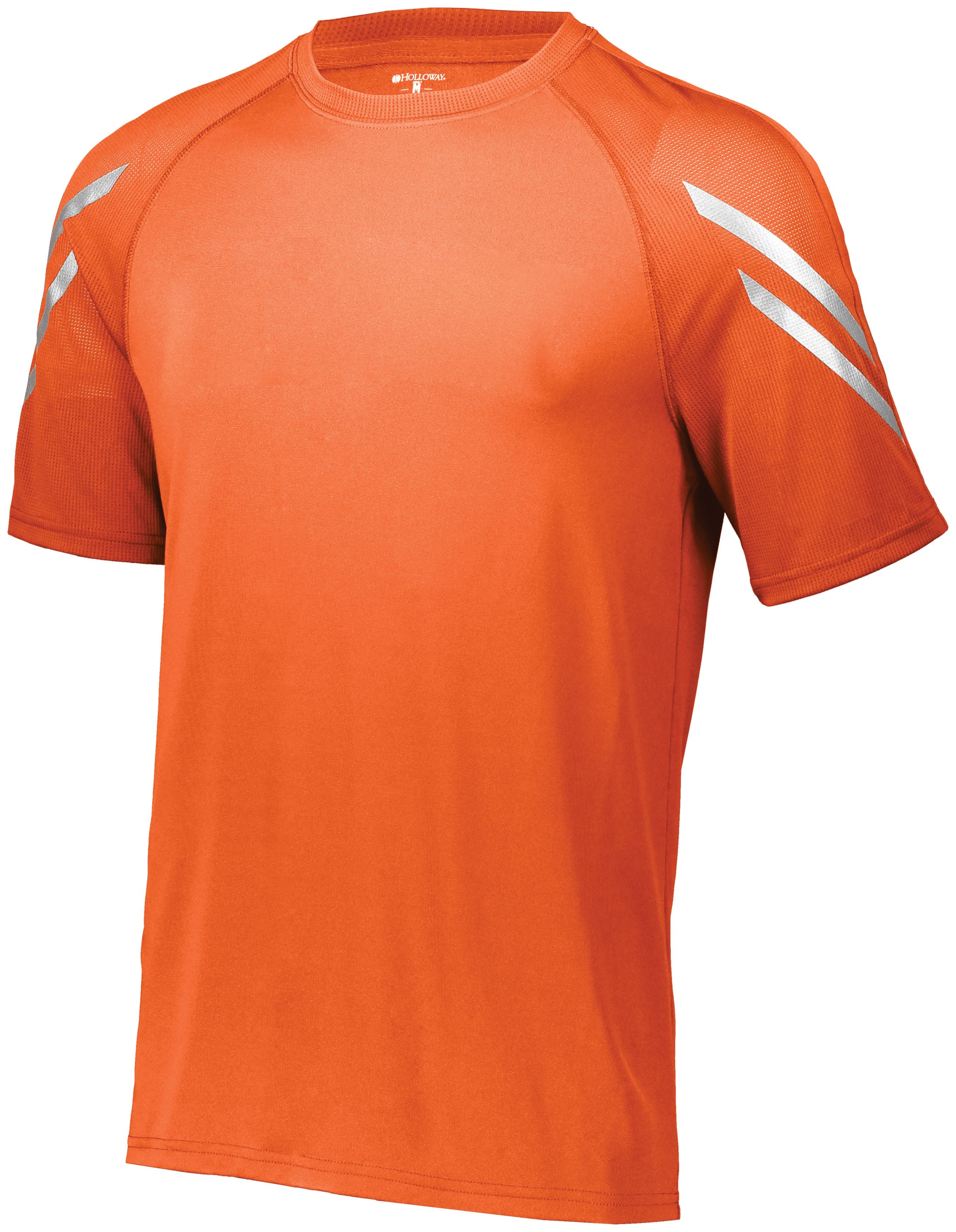 Holloway Flux Shirt Short Sleeve in Orange  -Part of the Adult, Holloway, Shirts, Flux-Collection product lines at KanaleyCreations.com