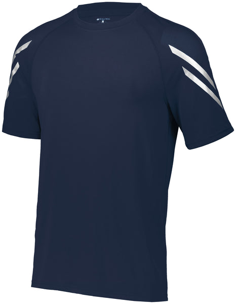Holloway Flux Shirt Short Sleeve in Navy  -Part of the Adult, Holloway, Shirts, Flux-Collection product lines at KanaleyCreations.com