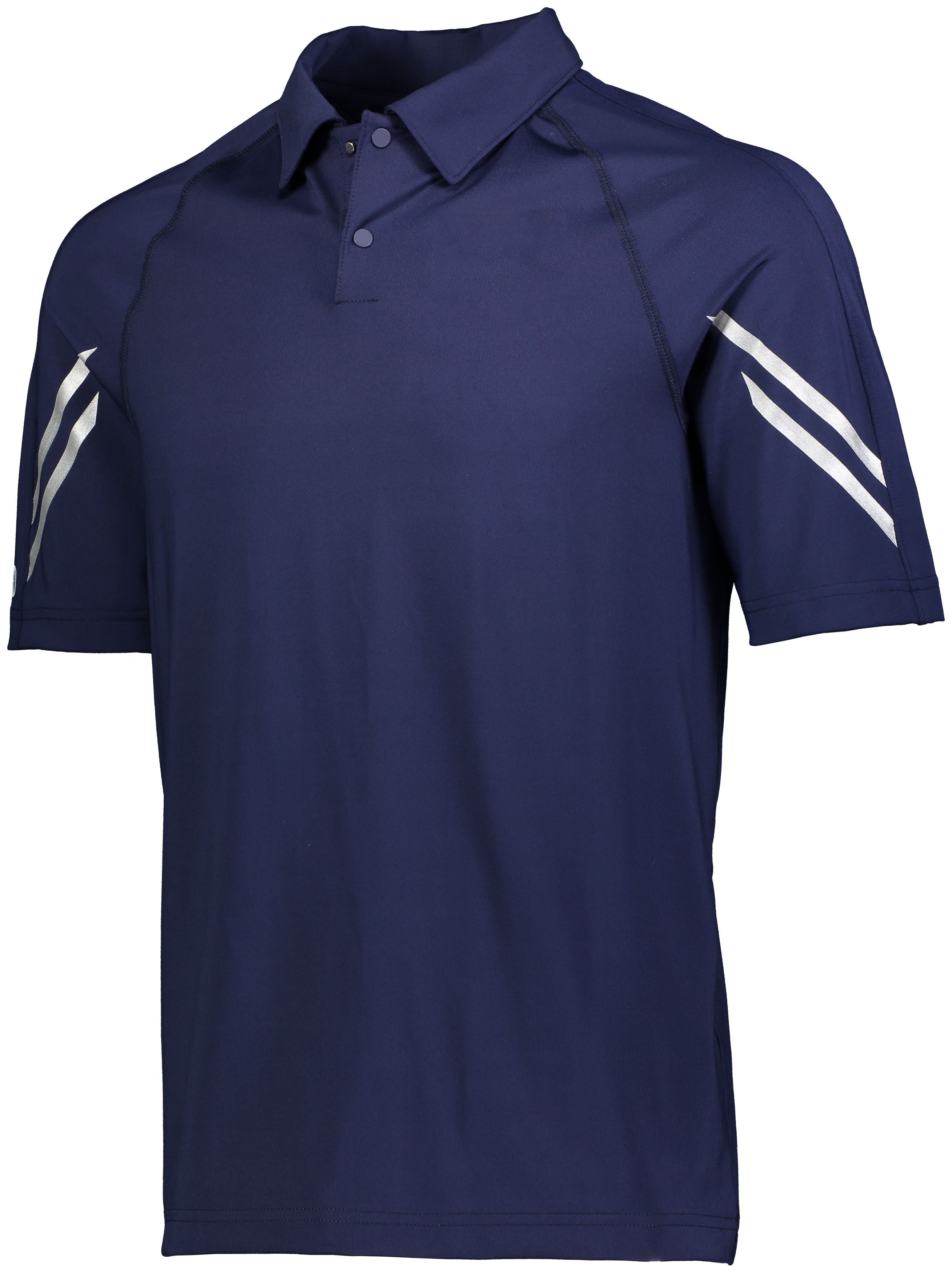 Holloway Flux Polo in Navy  -Part of the Adult, Adult-Polos, Polos, Holloway, Shirts, Flux-Collection, Corporate-Collection product lines at KanaleyCreations.com