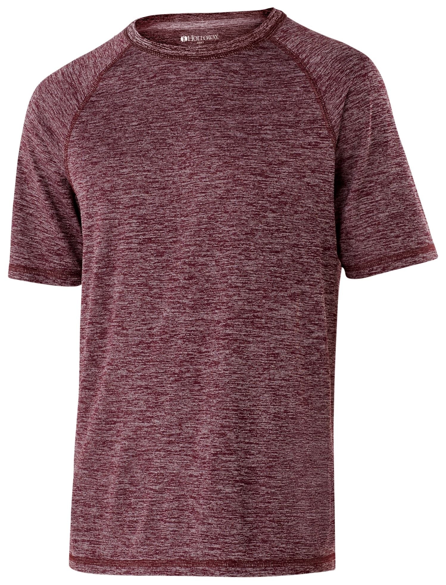 Holloway Electrify 2.0 Short Sleeve Shirt in Maroon Heather  -Part of the Adult, Holloway, Shirts product lines at KanaleyCreations.com