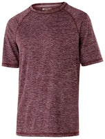 Holloway Electrify 2.0 Short Sleeve Shirt in Maroon Heather  -Part of the Adult, Holloway, Shirts product lines at KanaleyCreations.com