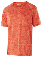 Holloway Electrify 2.0 Short Sleeve Shirt in Orange Heather  -Part of the Adult, Holloway, Shirts product lines at KanaleyCreations.com