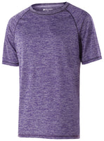 Holloway Electrify 2.0 Short Sleeve Shirt in Purple Heather  -Part of the Adult, Holloway, Shirts product lines at KanaleyCreations.com