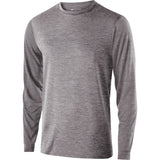 Holloway Gauge Shirt Long Sleeve in Graphite Heather  -Part of the Adult, Holloway, Shirts product lines at KanaleyCreations.com