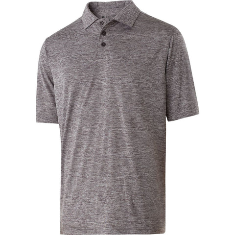 Holloway Electrify 2.0 Polo in Graphite Heather  -Part of the Adult, Adult-Polos, Polos, Holloway, Shirts product lines at KanaleyCreations.com