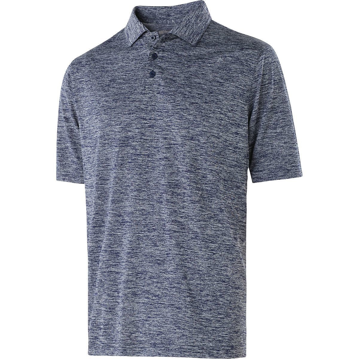 Holloway Electrify 2.0 Polo in Navy Heather  -Part of the Adult, Adult-Polos, Polos, Holloway, Shirts product lines at KanaleyCreations.com