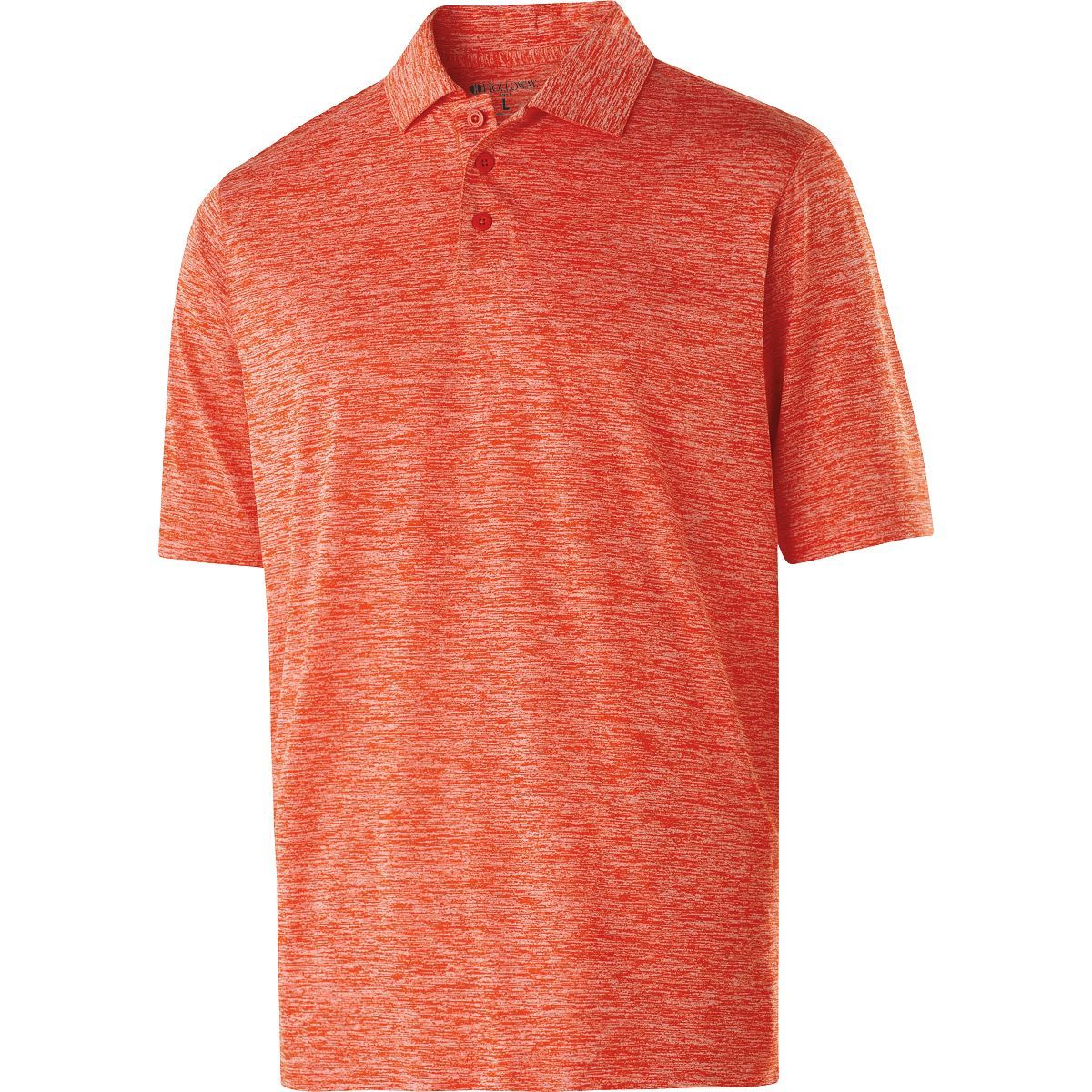 Holloway Electrify 2.0 Polo in Orange Heather  -Part of the Adult, Adult-Polos, Polos, Holloway, Shirts product lines at KanaleyCreations.com