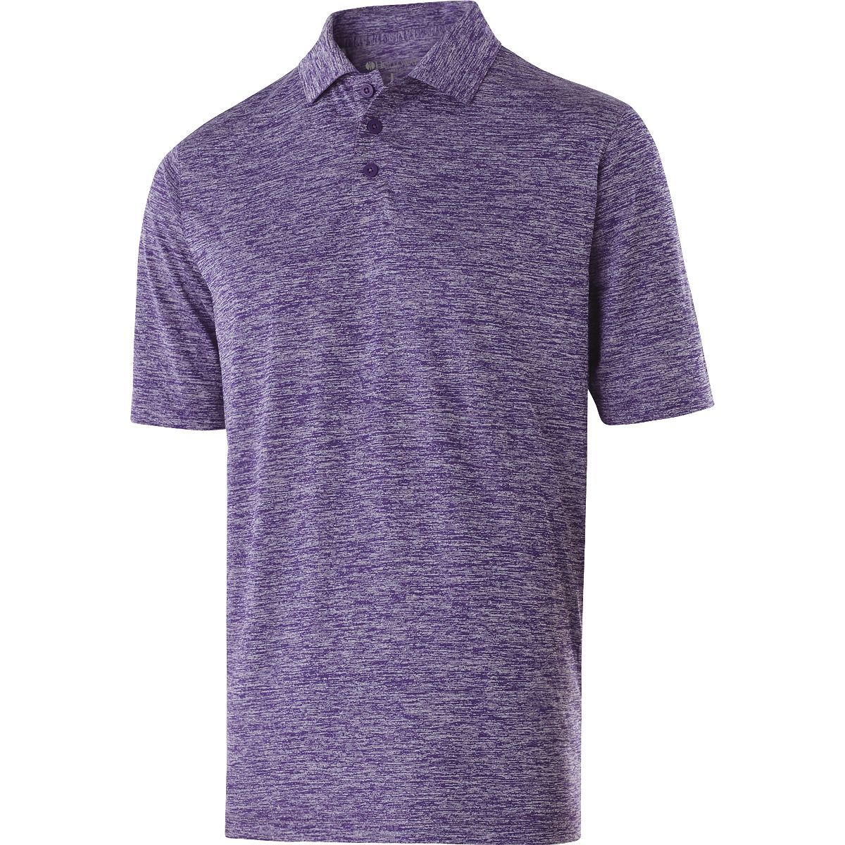 Holloway Electrify 2.0 Polo in Purple Heather  -Part of the Adult, Adult-Polos, Polos, Holloway, Shirts product lines at KanaleyCreations.com