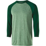 Holloway Typhoon Shirt in Forest Heather/Forest  -Part of the Adult, Holloway, Shirts product lines at KanaleyCreations.com