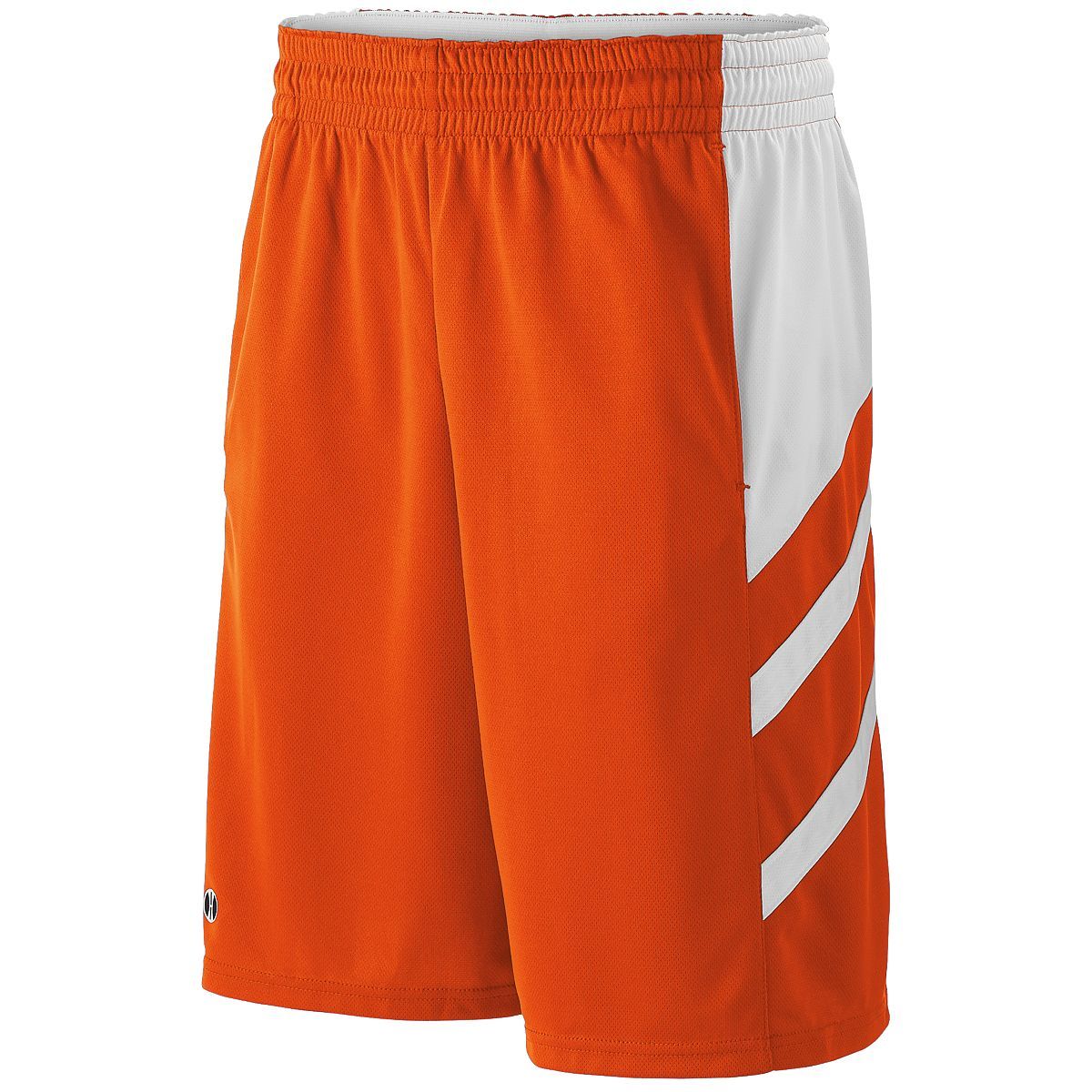 Holloway Helium Shorts in Orange/White  -Part of the Adult, Adult-Shorts, Holloway product lines at KanaleyCreations.com