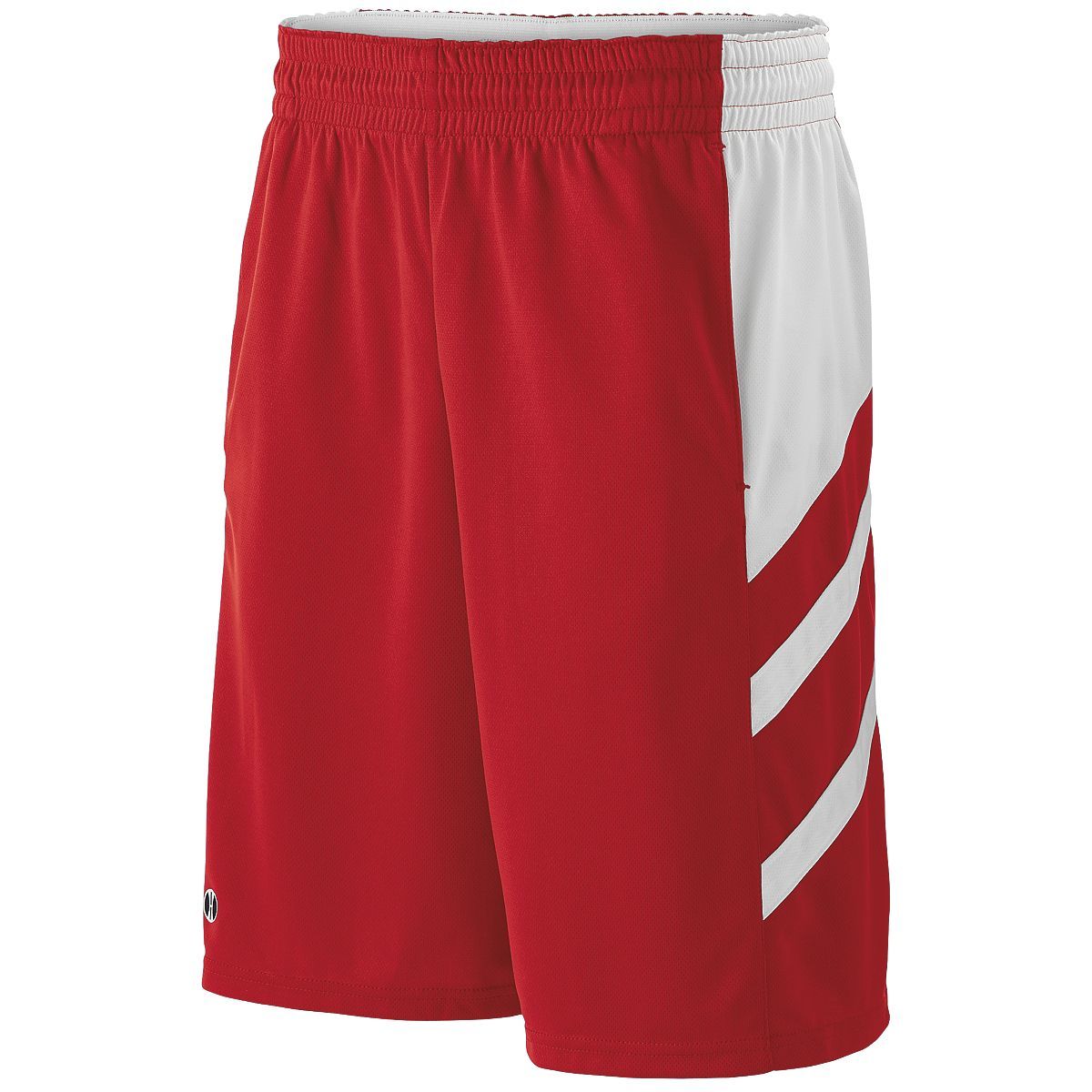 Holloway Helium Shorts in Scarlet/White  -Part of the Adult, Adult-Shorts, Holloway product lines at KanaleyCreations.com