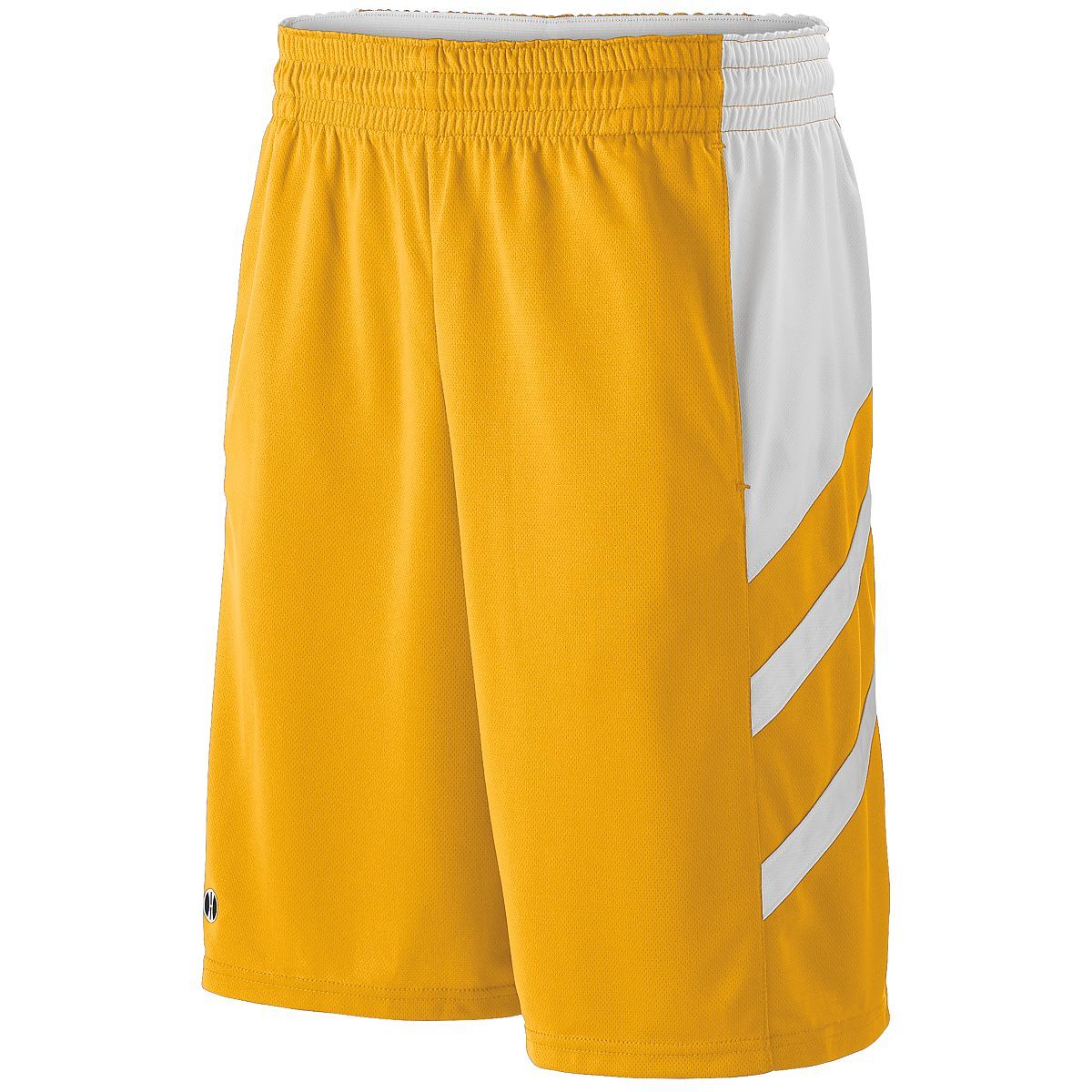 Holloway Helium Shorts in Light Gold/White  -Part of the Adult, Adult-Shorts, Holloway product lines at KanaleyCreations.com