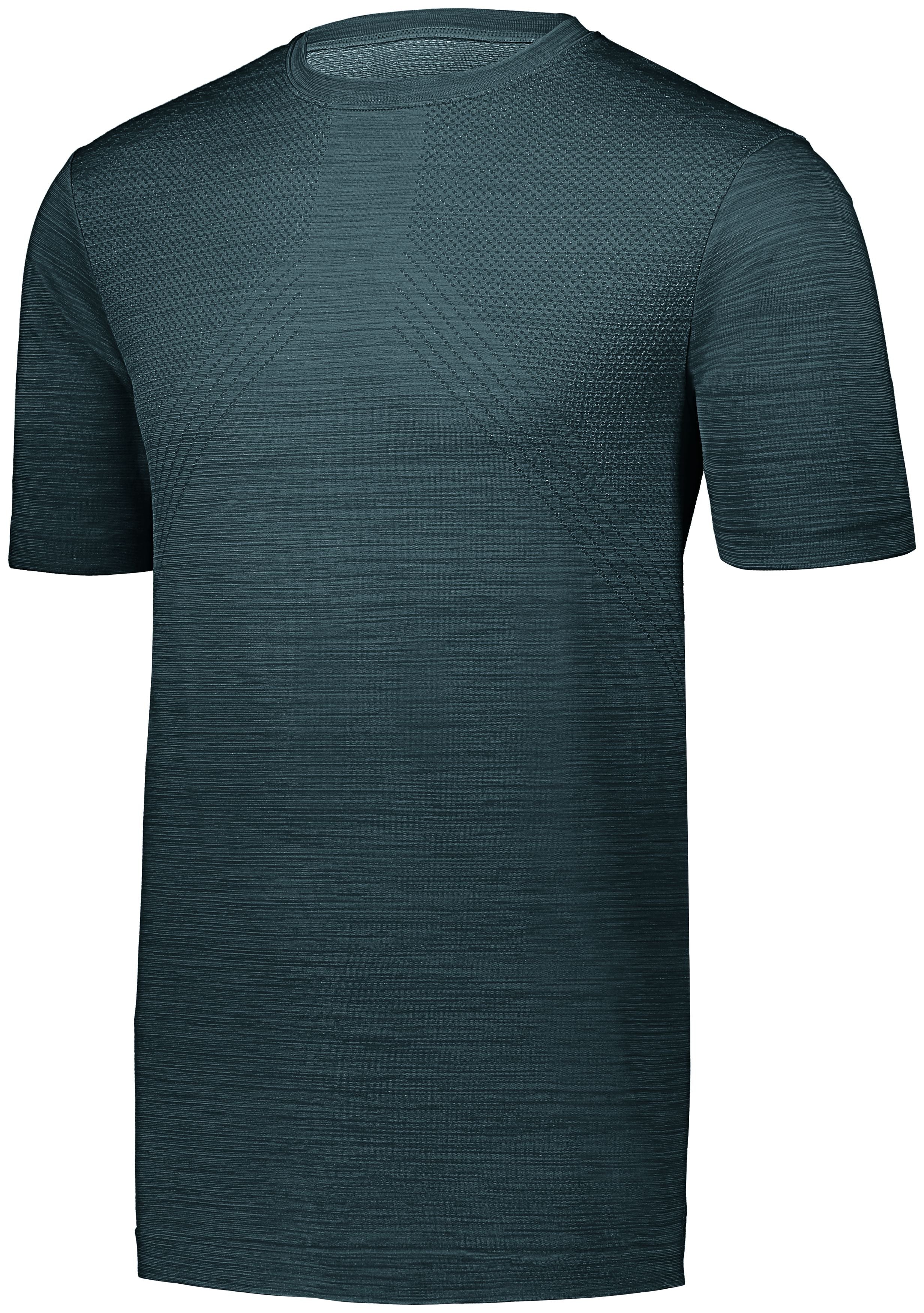 Holloway Striated Shirt Short Sleeve in Graphite  -Part of the Adult, Holloway, Shirts, Striated-Collection product lines at KanaleyCreations.com