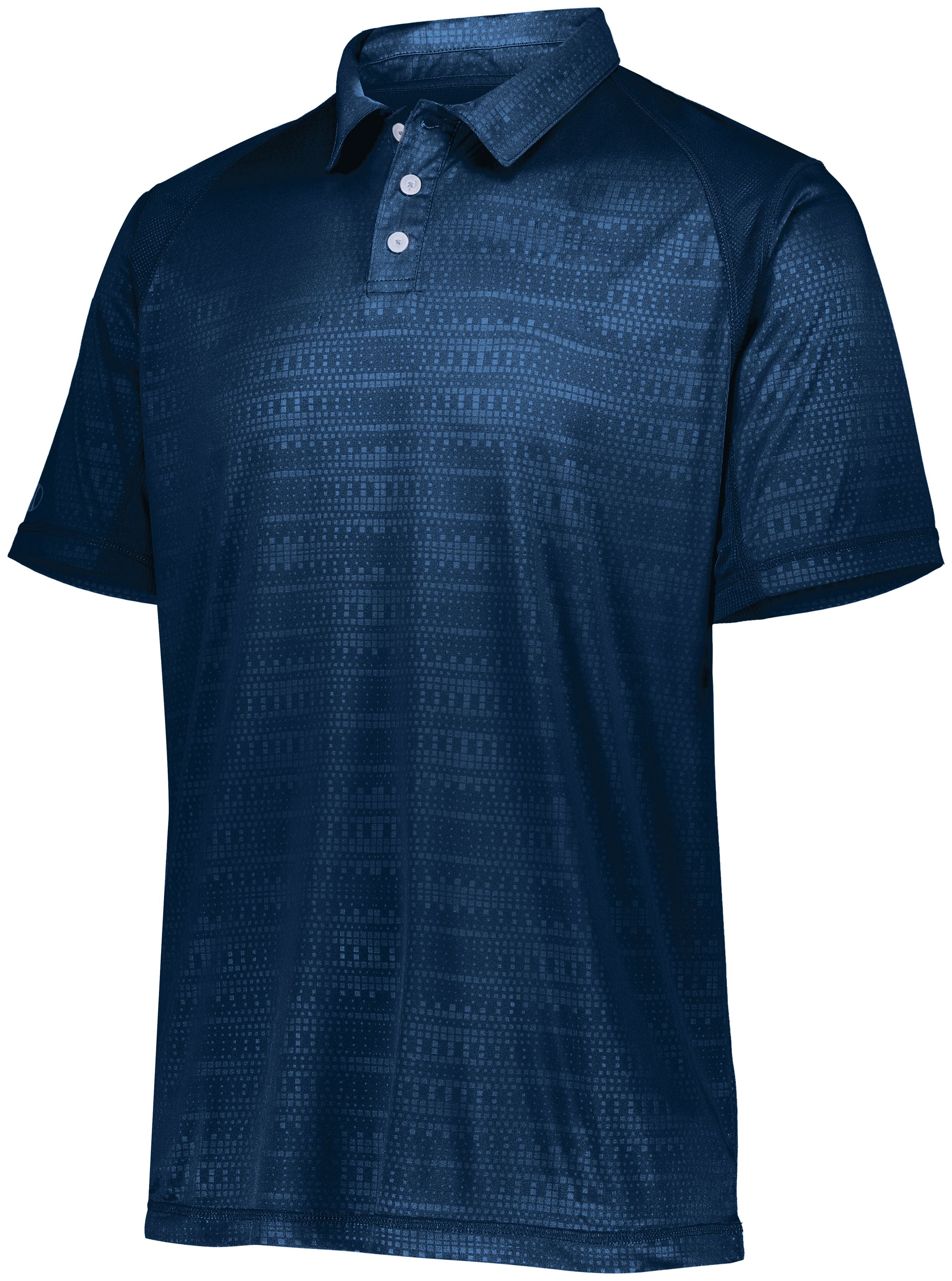 Holloway Converge Polo in Navy  -Part of the Adult, Adult-Polos, Polos, Holloway, Shirts, Converge-Collection product lines at KanaleyCreations.com