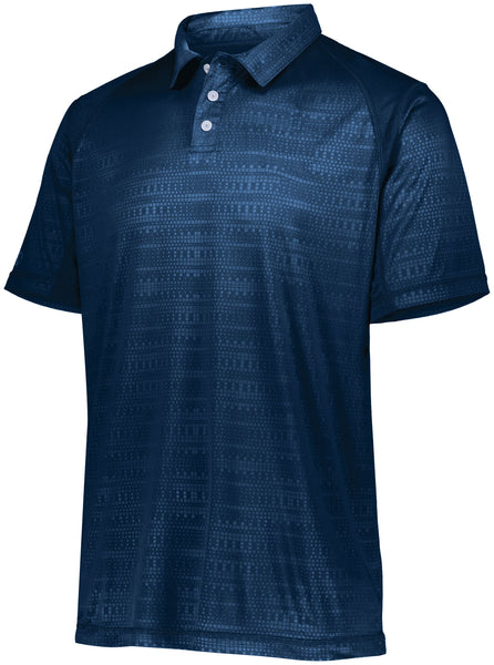 Holloway Converge Polo in Navy  -Part of the Adult, Adult-Polos, Polos, Holloway, Shirts, Converge-Collection product lines at KanaleyCreations.com