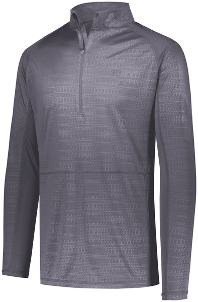 Holloway Converge 1/2 Zip Pullover in Graphite  -Part of the Adult, Holloway, Shirts, Corporate-Collection, Converge-Collection product lines at KanaleyCreations.com