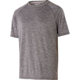 Holloway Youth Electrify 2.0 Short Sleeve Shirt in Graphite Heather  -Part of the Youth, Holloway, Shirts product lines at KanaleyCreations.com