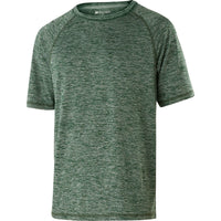 Holloway Youth Electrify 2.0 Short Sleeve Shirt in Forest Heather  -Part of the Youth, Holloway, Shirts product lines at KanaleyCreations.com