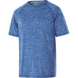 Holloway Youth Electrify 2.0 Short Sleeve Shirt in Royal Heather  -Part of the Youth, Holloway, Shirts product lines at KanaleyCreations.com