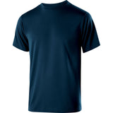 Holloway Youth Gauge Short Sleeve Shirt in Navy  -Part of the Youth, Holloway, Shirts product lines at KanaleyCreations.com