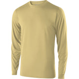 Holloway Youth Gauge Shirt Long Sleeve in Vegas Gold  -Part of the Youth, Holloway, Shirts product lines at KanaleyCreations.com