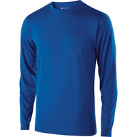 Holloway Youth Gauge Shirt Long Sleeve in Royal  -Part of the Youth, Holloway, Shirts product lines at KanaleyCreations.com