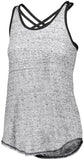 Holloway Ladies Advocate Tank in Silver/Black  -Part of the Ladies, Ladies-Tank, Holloway, Shirts, Advocate-Collection product lines at KanaleyCreations.com