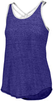 Holloway Ladies Advocate Tank in Purple/Silver  -Part of the Ladies, Ladies-Tank, Holloway, Shirts, Advocate-Collection product lines at KanaleyCreations.com