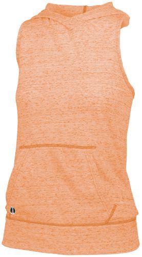 Holloway Ladies Advocate Hooded Tank in Orange  -Part of the Ladies, Ladies-Tank, Holloway, Shirts, Advocate-Collection product lines at KanaleyCreations.com