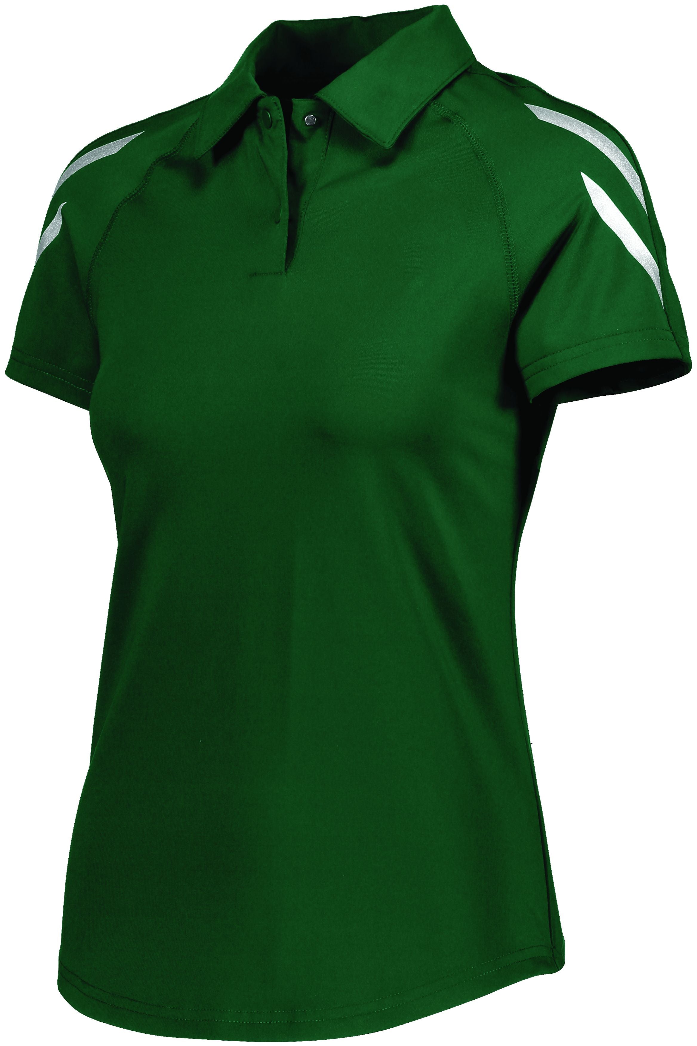 Holloway Ladies Flux Polo in Forest  -Part of the Ladies, Ladies-Polo, Polos, Holloway, Shirts, Flux-Collection, Corporate-Collection product lines at KanaleyCreations.com