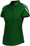 Holloway Ladies Flux Polo in Forest  -Part of the Ladies, Ladies-Polo, Polos, Holloway, Shirts, Flux-Collection, Corporate-Collection product lines at KanaleyCreations.com